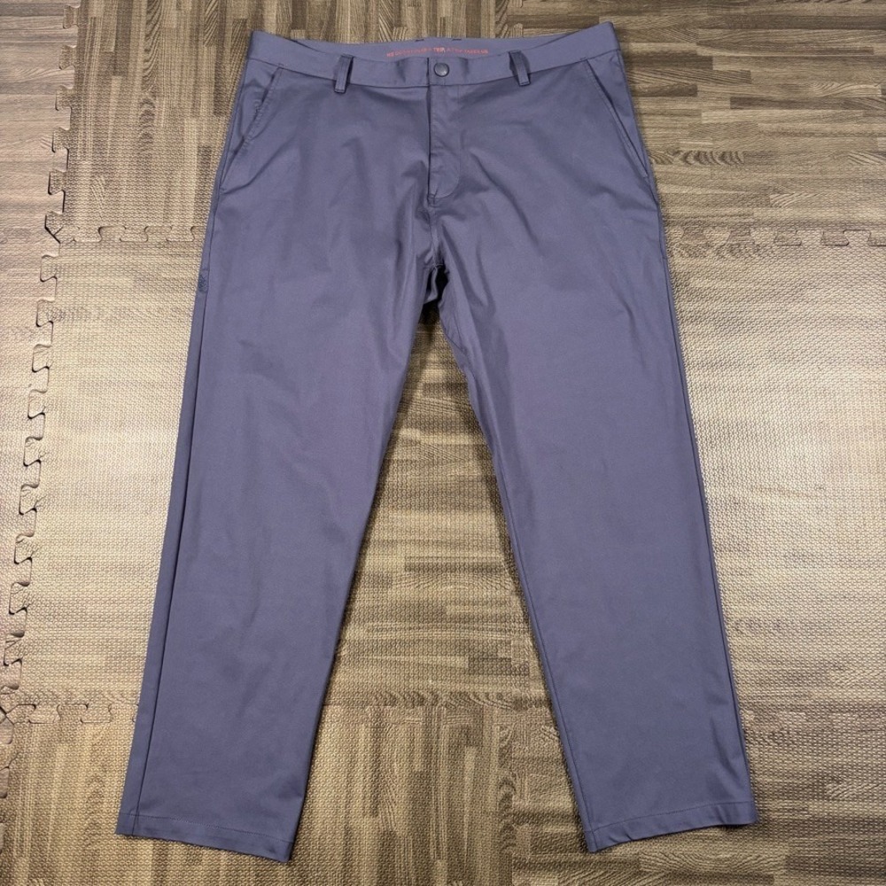 Rhone Pant Mens 38x29 Blue Commuter Pant Classic Fit Stretch Performance